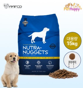 뉴트라너겟 메인티넌스 강아지 반려견 애견 사료 고품질 대용량 15kg